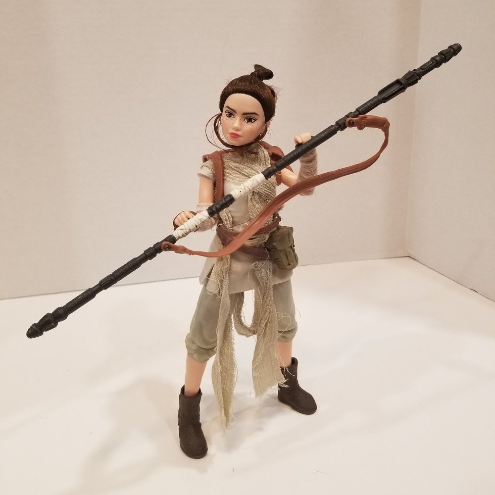 Star Wars Forces of Destiny Rey of Jakku Doll/Action Figure, EUC.      HOST PICK - Picture 3 of 12